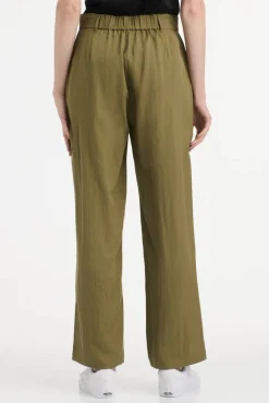 Create Housut*housut Miisa Khaki green