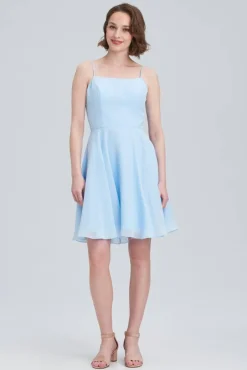 Create Lyhyet Juhlamekot*mekko H4442S-CHIFFON