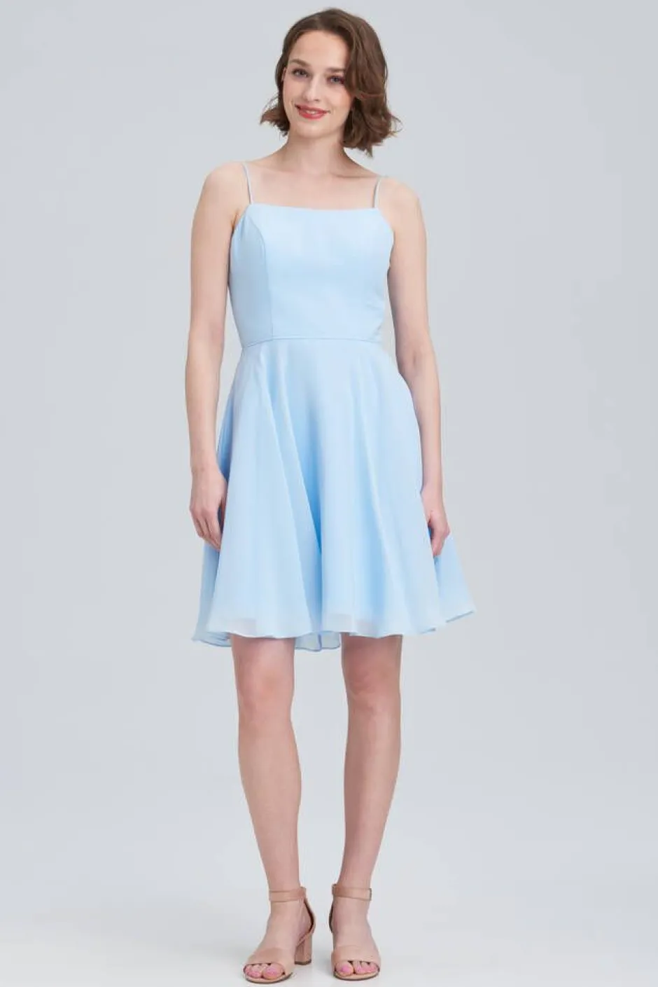 Create Lyhyet Juhlamekot*mekko H4442S-CHIFFON
