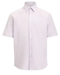 Create Kauluspaidat*paita Oliver short Modern fit Vaalea liila