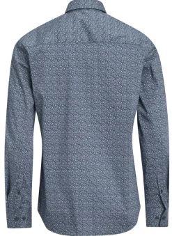Create Kauluspaidat*paita Phelan LS Modern fit Navy