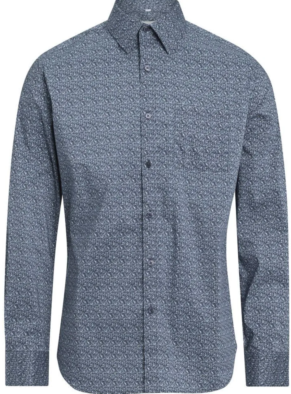 Create Kauluspaidat*paita Phelan LS Modern fit Navy