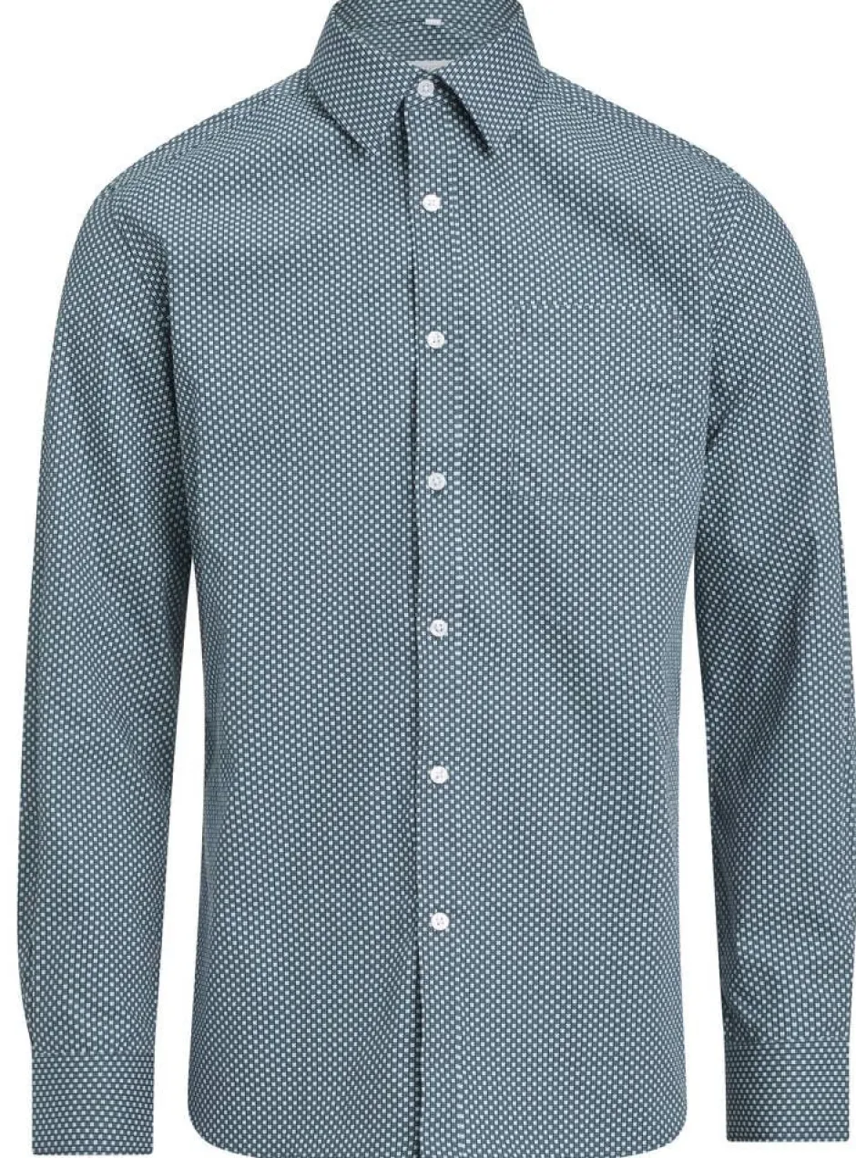 Create Kauluspaidat*paita Prescott LS Modern fit Navy