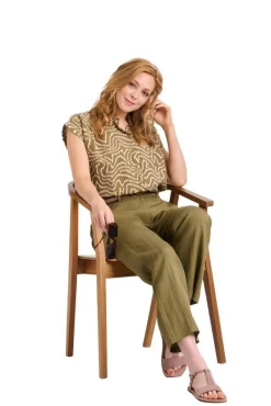 Create Puserot*pusero Marjut Khaki green / Sand