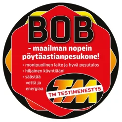 Daan Tech Astianpesu*pöytäastianpesukone Bob musta kiilto