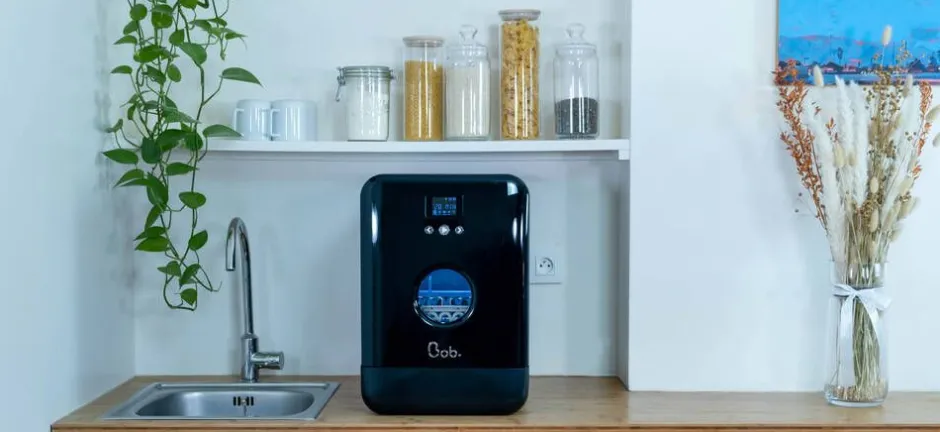 Daan Tech Astianpesu*pöytäastianpesukone Bob musta kiilto