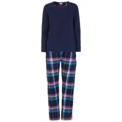 Damella Yö- Ja Oloasut*pyjama 70100 320 Tummansininen