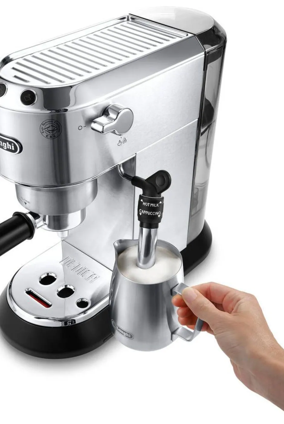 DeLonghi Kahvi Ja Kuumat Juomat*espressokeitin Dedica teräs