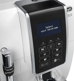 DeLonghi Kahvi Ja Kuumat Juomat*kahviautomaatti Dinamica valkoinen