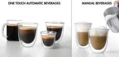 DeLonghi Kahvi Ja Kuumat Juomat*kahviautomaatti Dinamica valkoinen