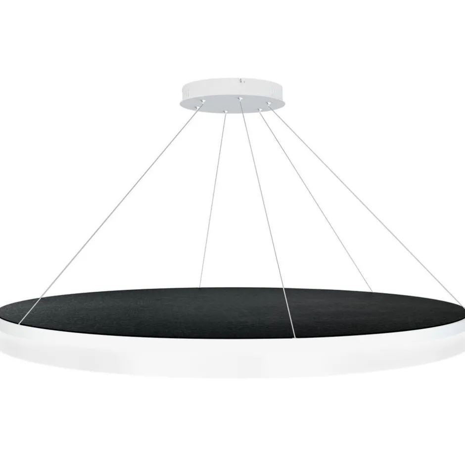 Design by Gru00f6nlund Sisustusvalaisimet*Design by Grönlund Acoustic Circulo 120 kattovalaisin musta 4000K