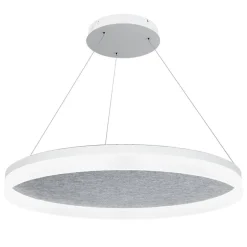Design by Gru00f6nlund Sisustusvalaisimet*Design by Grönlund Acoustic Circulo 80 kattovalaisin vaaleanharmaa 4000K
