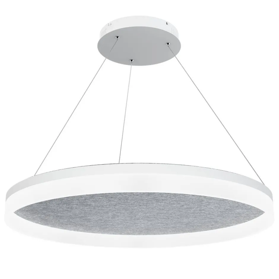 Design by Gru00f6nlund Sisustusvalaisimet*Design by Grönlund Acoustic Circulo 80 kattovalaisin vaaleanharmaa 4000K