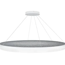 Design by Gru00f6nlund Sisustusvalaisimet*Design by Grönlund Acoustic Circulo 120 kattovalaisin vaaleanharmaa 4000K