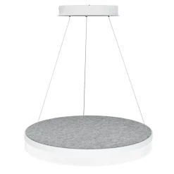 Design by Gru00f6nlund Sisustusvalaisimet*Design by Grönlund Acoustic Circulo 60 kattovalaisin vaaleanharmaa 3000K