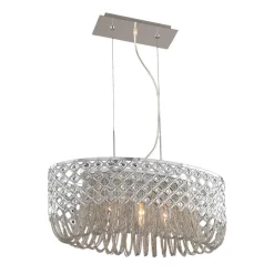 Design by Gru00f6nlund Sisustusvalaisimet*Design by Grönlund Chesterfield 55 kattovalaisin kromi