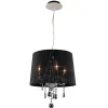 Design by Gru00f6nlund Sisustusvalaisimet*Design by Grönlund Crystal kattovalaisin pieni musta