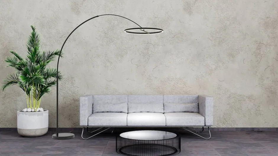 Design by Gru00f6nlund Sisustusvalaisimet*Design by Grönlund lattiavalaisin Lounge LED musta