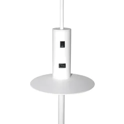 Design by Gru00f6nlund Sisustusvalaisimet*Design by Grönlund Vigo USB lattiavalaisin valkoinen