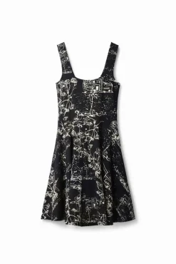 Desigual Vapaa-Ajan Mekot*mekko 24SWVK09 2000 musta