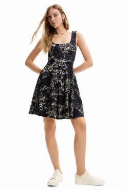 Desigual Vapaa-Ajan Mekot*mekko 24SWVK09 2000 musta