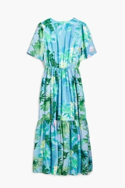 Desigual Lyhyet Juhlamekot*mekko 25SWVW18 4001 Turkoosi