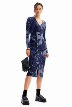 Desigual Vapaa-Ajan Mekot*mekko 24WWVF03 5000 Sininen