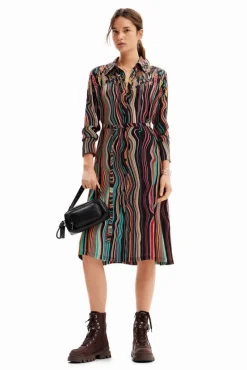 Desigual Vapaa-Ajan Mekot*mekko 24WWVW65 9019 Multicolor