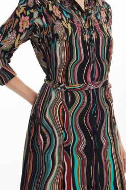 Desigual Vapaa-Ajan Mekot*mekko 24WWVW65 9019 Multicolor