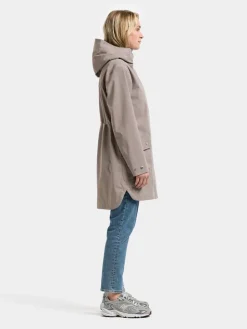 Didriksons Kevät- Ja Syystakit*takki Gwen parka F04 Ash brown