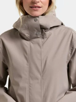 Didriksons Kevät- Ja Syystakit*takki Gwen parka F04 Ash brown