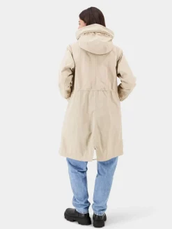 Didriksons Kevät- Ja Syystakit*takki Helen w parka 569 Vaalea beige