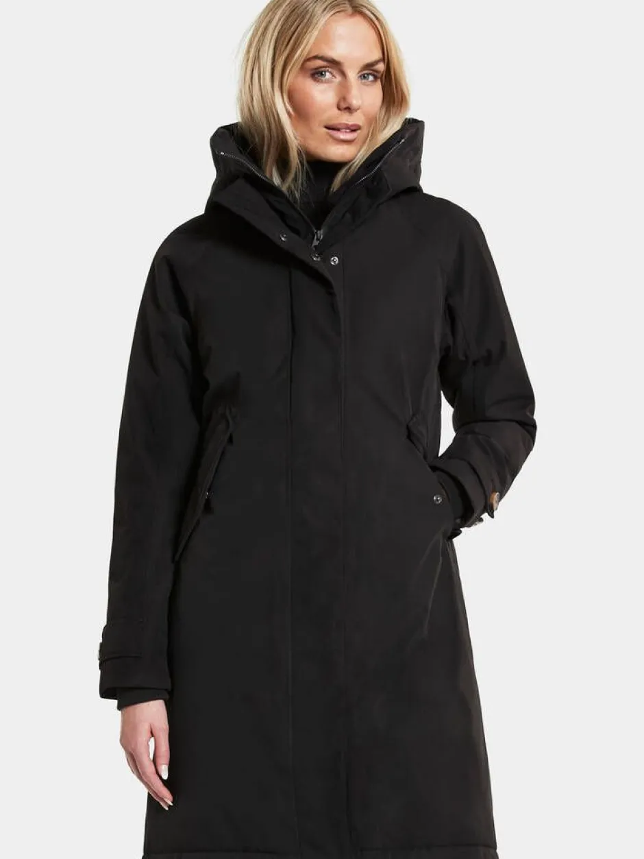 Didriksons Talvitakit*takki Luna parka musta 060
