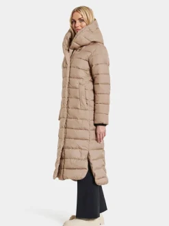 Didriksons Talvitakit*takki Stella parka long beige 451