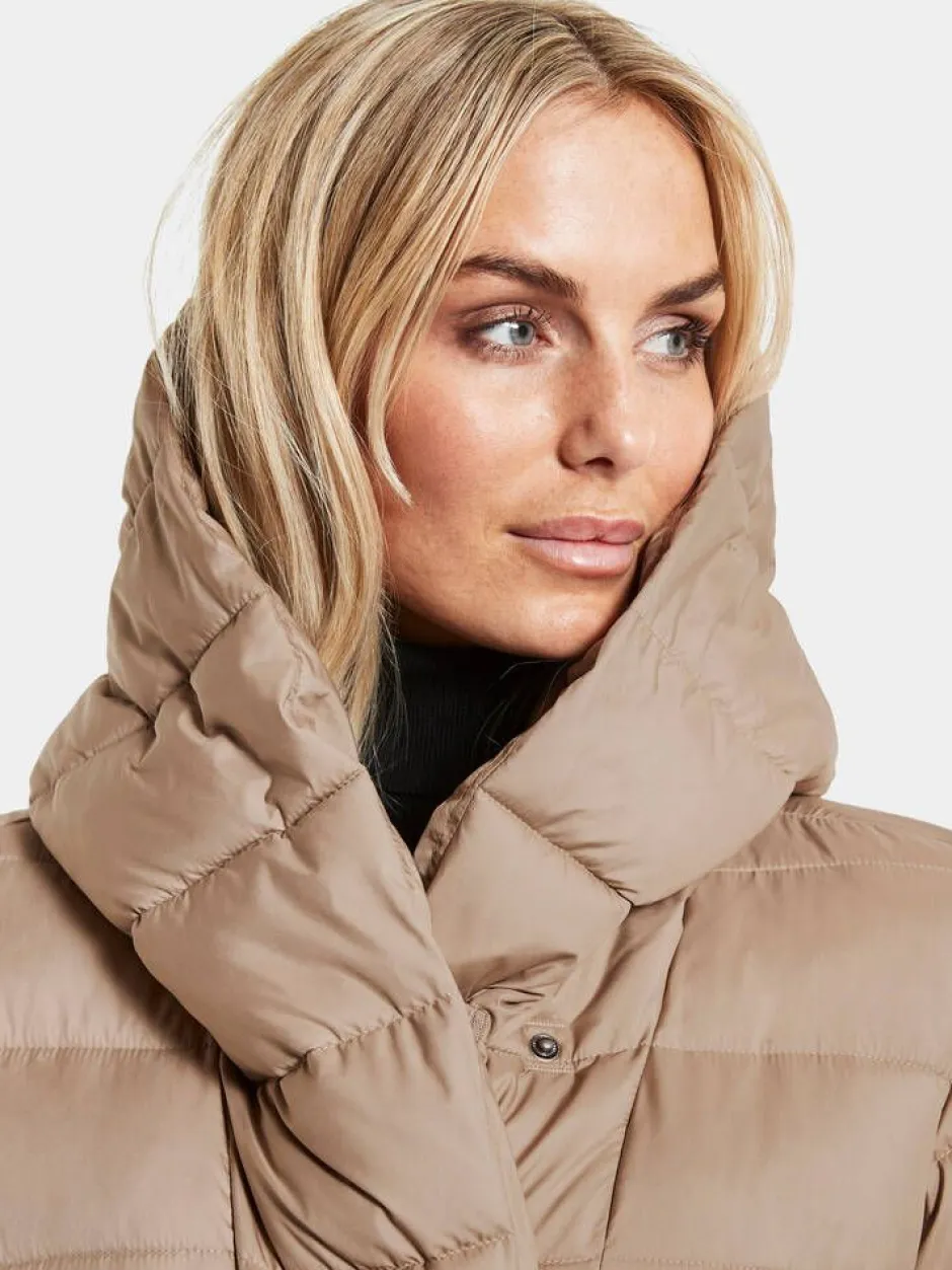 Didriksons Talvitakit*takki Stella parka long beige 451