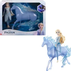 Disney Princess Nuket Ja Kotileikki*Frozen Elsa & Nokk