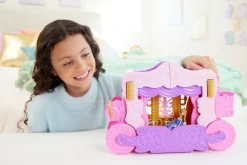 Disney Princess Nuket Ja Kotileikki*leikkisetti vaunut & linna