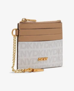 DKNY Lompakot*korttikotelo R42Z5E38 HUY HUY Cream / cappuccino