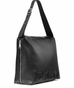 DKNY Laukut Ja Kassit*laukku BSV Zia Hobo BSV Black silver