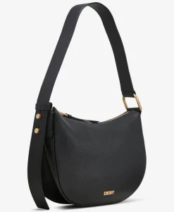 DKNY Laukut Ja Kassit*olkalaukku R42CAE57 BGD BGD Black / gold