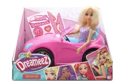 Dreameez Nuket Ja Kotileikki*muotinukke ja avoauto