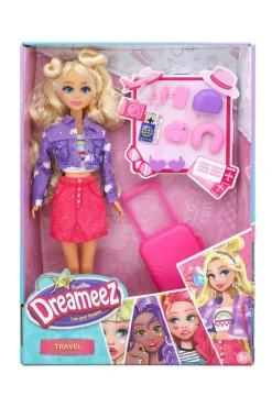 Dreameez Nuket Ja Kotileikki*muotinukke ja matkalaukku
