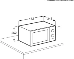 Electrolux Mikroaaltouunit*mikro EMZ421MMK musta