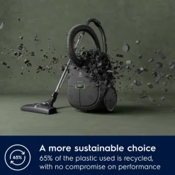 Electrolux Silitys Ja Siivous*pölynimuri Clean 600 Green Bagged EB61C2GRN harmaa