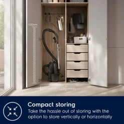 Electrolux Silitys Ja Siivous*pölynimuri Clean 600 Green Bagged EB61C2GRN harmaa