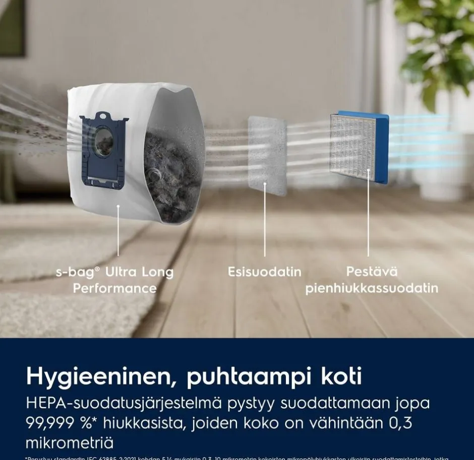 Electrolux Silitys Ja Siivous*pölynimuri EB81U1LDB