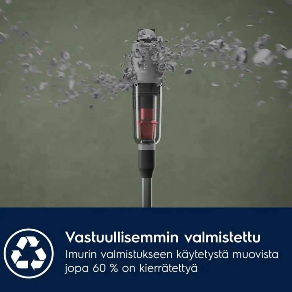 Electrolux Silitys Ja Siivous*varsi-imuri Animal 700 EP71AB14UG harmaa