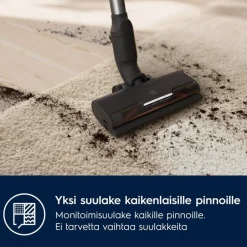 Electrolux Silitys Ja Siivous*varsi-imuri Animal 700 EP71AB14UG harmaa