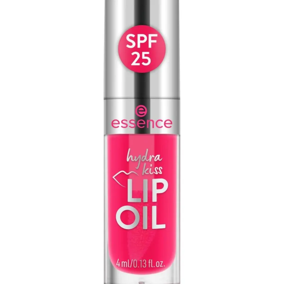 Essence Meikit*huuliöljy PINK SQUEEZE, PLEASE! hydra kiss lip oil 1