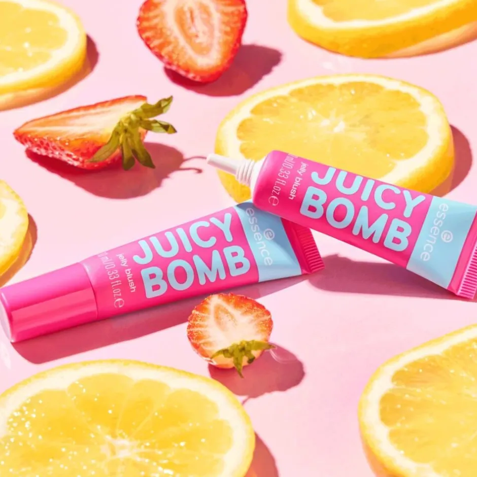 Essence Meikit*poskipuna JUICY BOMB PARTY jelly blush 01
